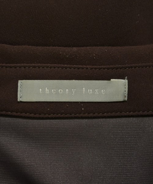 theory luxe（セオリーリュクス）ブラウス 茶 サイズ:38(M位) レディース/2200727050137