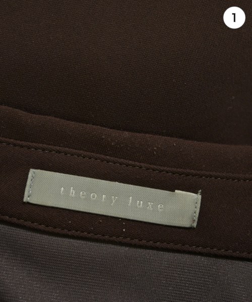 theory luxe（セオリーリュクス）ブラウス 茶 サイズ:38(M位) レディース/2200727050137