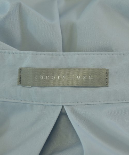 theory luxe（セオリーリュクス）カジュアルシャツ 青 サイズ:38(M位) レディース/2200727393029