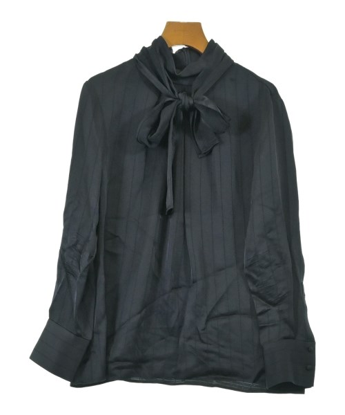 theory luxe(セオリーリュクス)ブラウス 紺 サイズ:38(M位)/2200683681055