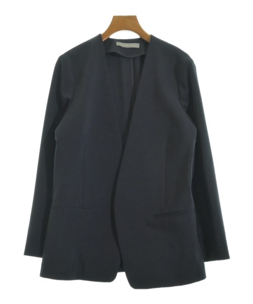 theory luxe(セオリーリュクス)ノーカラージャケット 紺 サイズ:40(M位)/2200679486015