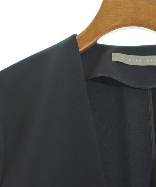 theory luxe（セオリーリュクス）ノーカラージャケット 紺 サイズ:40(M位) レディース/2200679486015