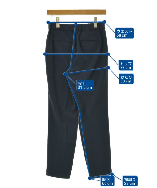 theory luxe（セオリーリュクス）スラックス 紺 サイズ:38(M位) レディース/2200681924048