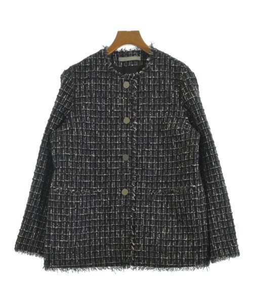 theory luxe(セオリーリュクス)ノーカラージャケット 黒 サイズ:38(M位)/2200686151067