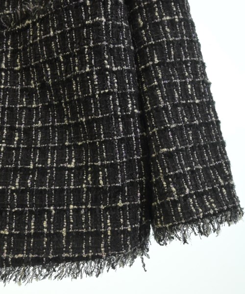 theory luxe（セオリーリュクス）ノーカラージャケット 黒 サイズ:38(M位) レディース/2200686151067