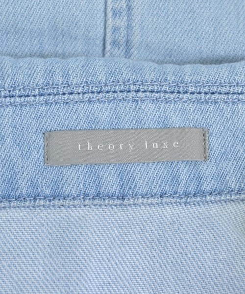 theory luxe（セオリーリュクス）カジュアルシャツ 青 サイズ:38(M位) レディース/2200686151098