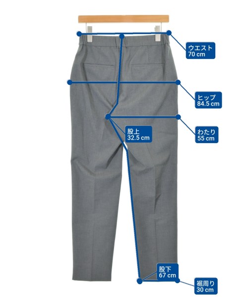 theory luxe（セオリーリュクス）スラックス グレー サイズ:40(M位) レディース/2200686151104
