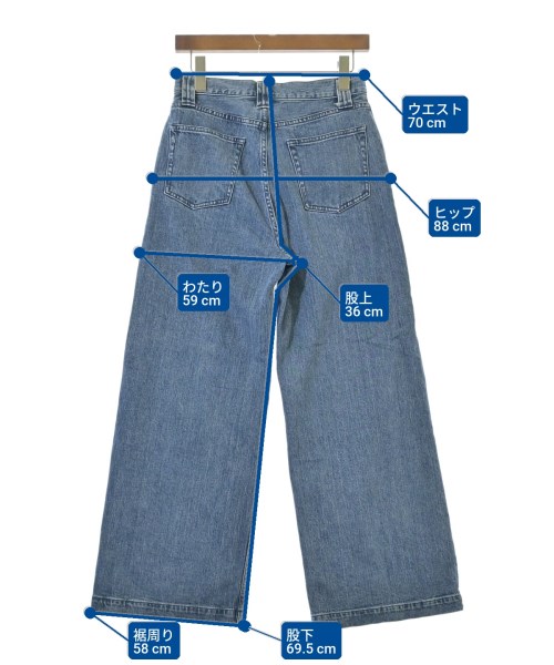 theory luxe（セオリーリュクス）デニムパンツ 青 サイズ:38(M位) レディース/2200686170013