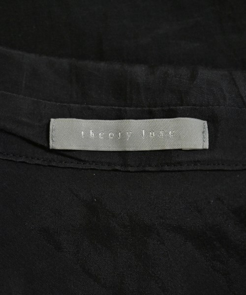 theory luxe（セオリーリュクス）ブラウス 黒 サイズ:38(M位) レディース/2200686205050