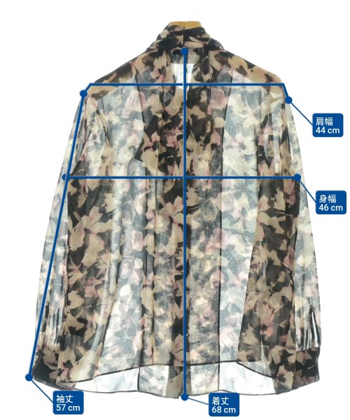 theory luxe（セオリーリュクス）ブラウス ベージュ サイズ:38(M位) レディース/2200688731014
