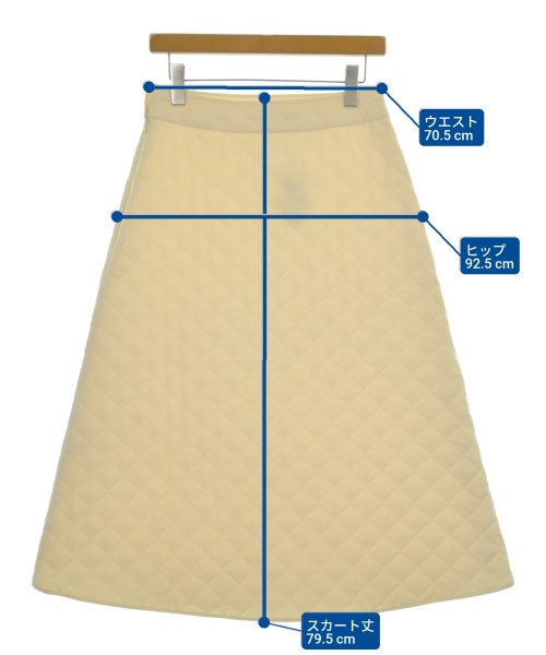theory luxe（セオリーリュクス）ロング・マキシ丈スカート 白 サイズ:38(M位) レディース/2200684084145