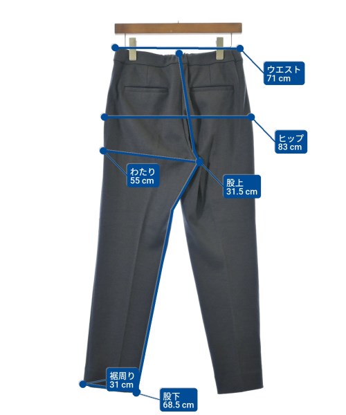 theory luxe（セオリーリュクス）スラックス グレー サイズ:40(M位) レディース/2200685799154