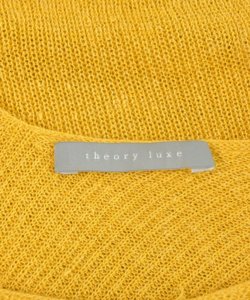 theory luxe（セオリーリュクス）ニット・セーター 黄 サイズ:38(M位) レディース/2200687200054
