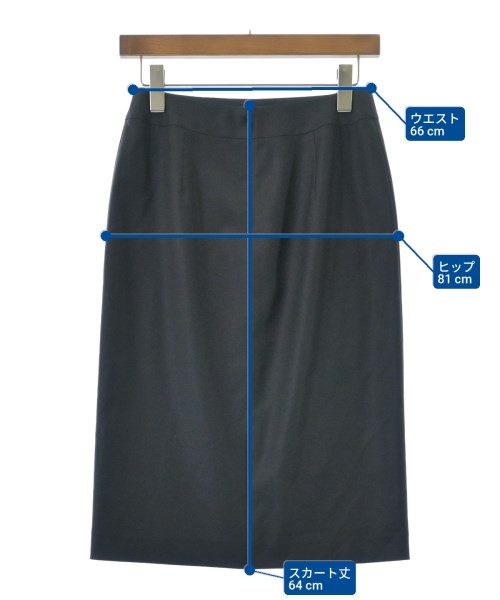 theory luxe（セオリーリュクス）ロング・マキシ丈スカート 黒 サイズ:36(S位) レディース/2200683780024