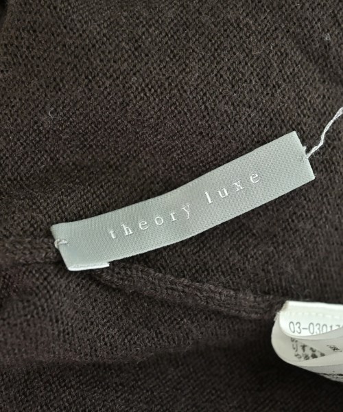 theory luxe（セオリーリュクス）ニット・セーター 茶 サイズ:38(M位) レディース/2200683143010