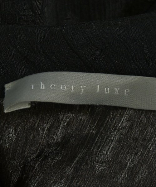 theory luxe（セオリーリュクス）ブラウス 黒 サイズ:38(M位) レディース/2200691922034