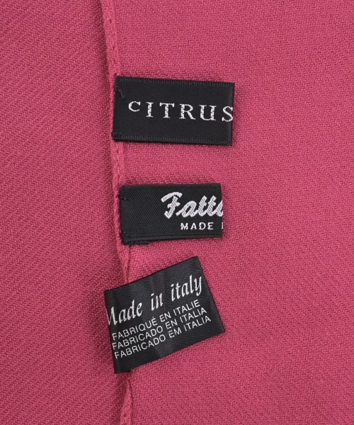 CITRUS nOTES（シトラスノーツ）ストール ピンク サイズ:- レディース/2200639763057