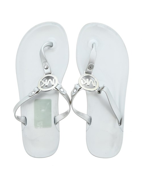 MICHAEL MICHAEL KORS（マイケルマイケルコース）サンダル シルバー サイズ:8(25cm位) レディース/2200629307124