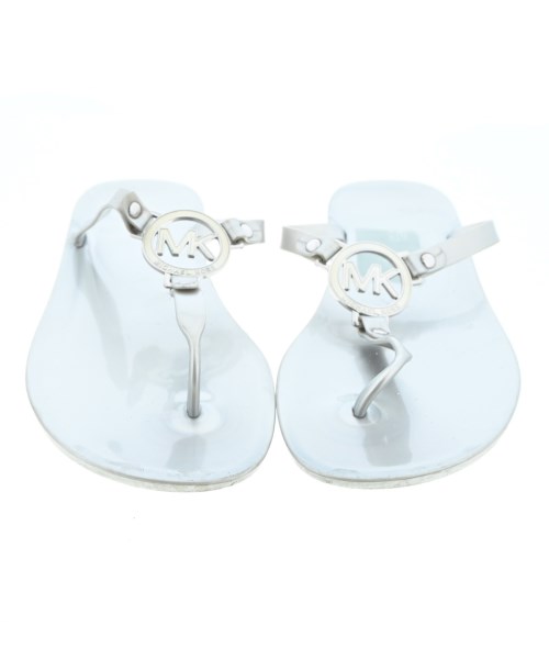 MICHAEL MICHAEL KORS（マイケルマイケルコース）サンダル シルバー サイズ:8(25cm位) レディース/2200629307124