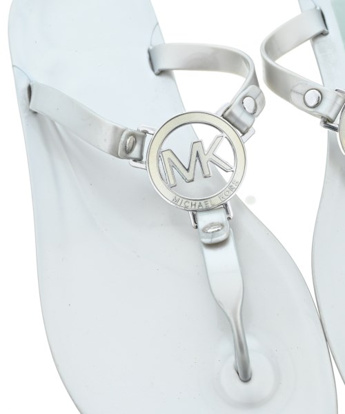 MICHAEL MICHAEL KORS（マイケルマイケルコース）サンダル シルバー サイズ:8(25cm位) レディース/2200629307124
