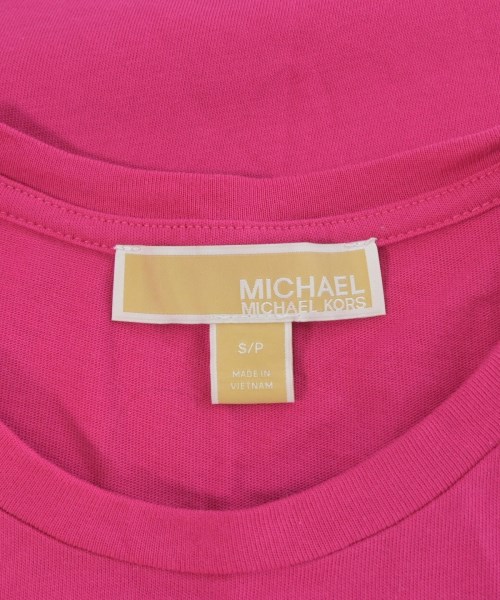 MICHAEL MICHAEL KORS（マイケルマイケルコース）Tシャツ・カットソー ピンク サイズ:S レディース/2200671825010