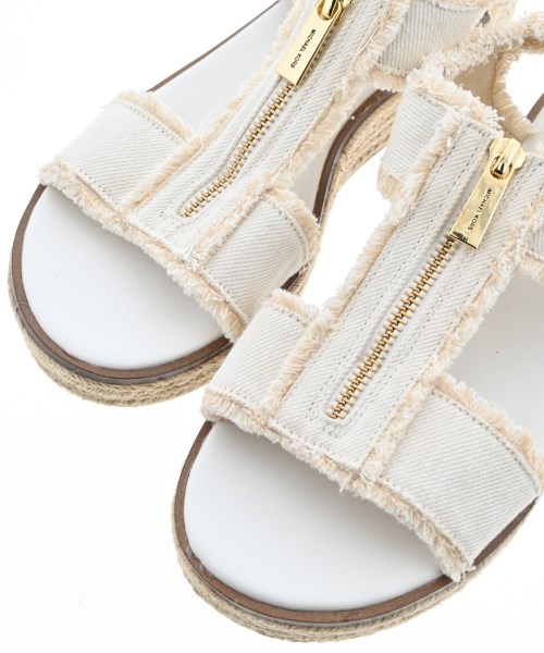 MICHAEL MICHAEL KORS（マイケルマイケルコース）エスパドリーユ 白 サイズ:8(25cm位) レディース/2200694896059