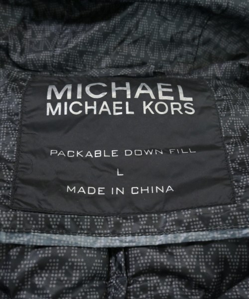 MICHAEL MICHAEL KORS（マイケルマイケルコース）ダウンコート 黒 サイズ:L レディース/2200653300016