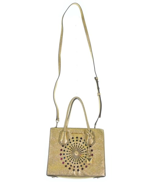 MICHAEL MICHAEL KORS（マイケルマイケルコース）ハンドバッグ ゴールド サイズ:- レディース/2200653764054