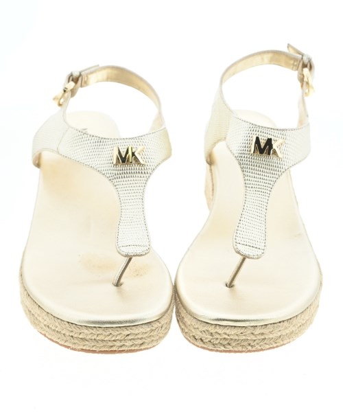 MICHAEL MICHAEL KORS（マイケルマイケルコース）サンダル ゴールド サイズ:UK6(24.5cm位) レディース/2200647744437