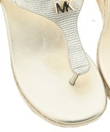 MICHAEL MICHAEL KORS（マイケルマイケルコース）サンダル ゴールド サイズ:UK6(24.5cm位) レディース/2200647744437