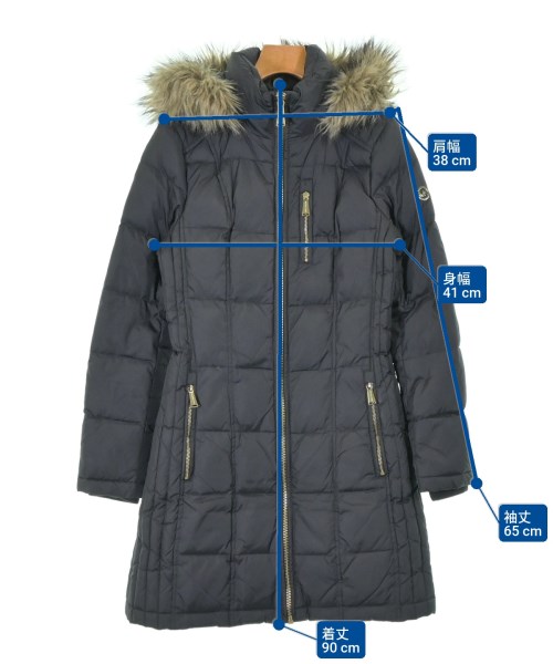 MICHAEL MICHAEL KORS（マイケルマイケルコース）ダウンコート 黒 サイズ:XS レディース/2200649814039