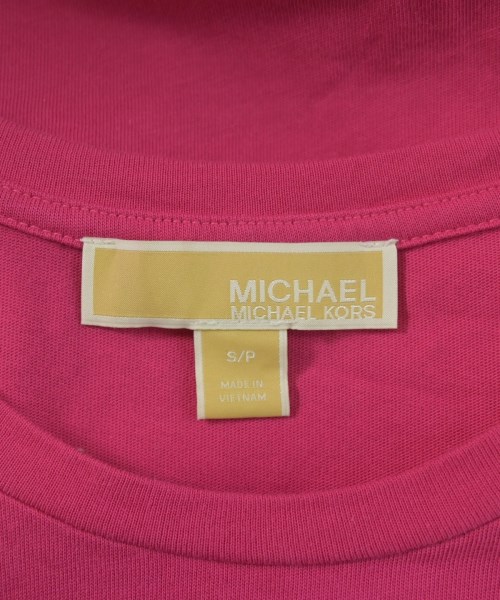 MICHAEL MICHAEL KORS（マイケルマイケルコース）Tシャツ・カットソー ピンク サイズ:S レディース/2200725746056