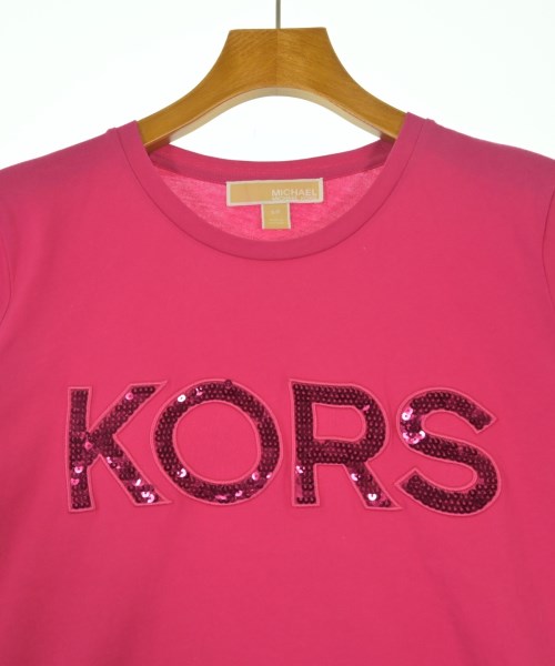 MICHAEL MICHAEL KORS（マイケルマイケルコース）Tシャツ・カットソー ピンク サイズ:S レディース/2200725746056