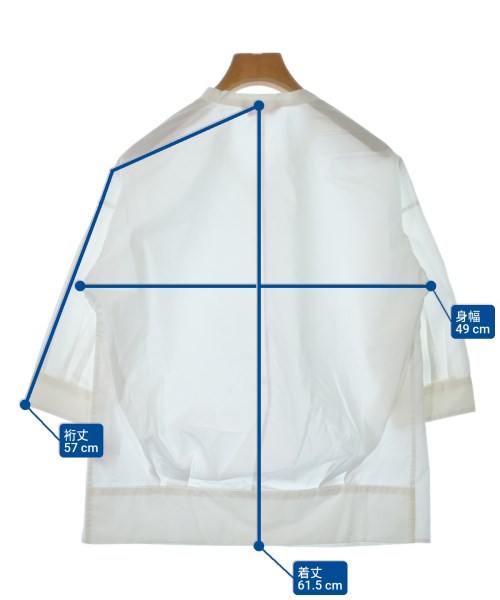 BACCA（バッカ）ブラウス 白 サイズ:36(S位) レディース/2200632417063