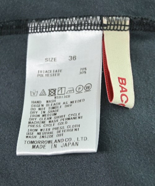 BACCA（バッカ）ロング・マキシ丈スカート 黒 サイズ:36(S位) レディース/2200636019126