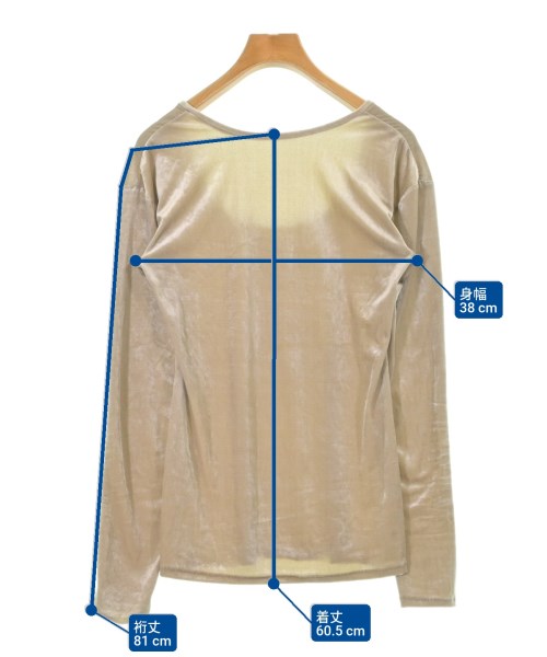 BACCA（バッカ）Tシャツ・カットソー ベージュ サイズ:M レディース/2200636019133