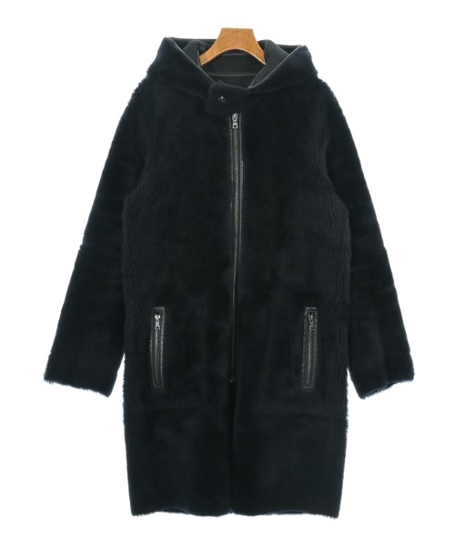 BACCA（バッカ）ムートンコート 黒 サイズ:36(S位) レディース/2200616077016