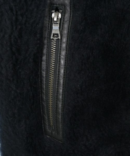 BACCA（バッカ）ムートンコート 黒 サイズ:36(S位) レディース/2200616077016