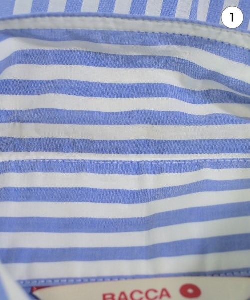 BACCA（バッカ）シャツワンピース 青 サイズ:34(XS位) レディース/2200632490035