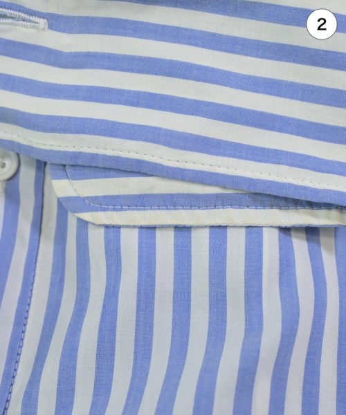 BACCA（バッカ）シャツワンピース 青 サイズ:34(XS位) レディース/2200632490035