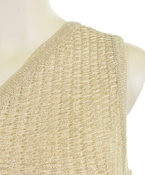 BACCA（バッカ）ベスト/ノースリーブ ゴールド サイズ:S レディース/2200611936080