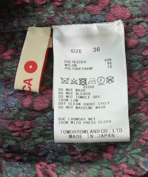 BACCA（バッカ）ブラウス 赤 サイズ:36(S位) レディース/2200611936103