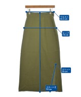 BACCA（バッカ）ロング・マキシ丈スカート カーキ サイズ:34(XS位) レディース/2200608825038