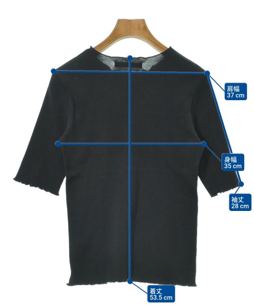 BACCA（バッカ）Tシャツ・カットソー 黒 サイズ:S レディース/2200676928044