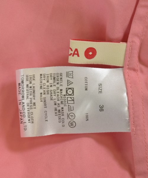 BACCA（バッカ）ブラウス ピンク サイズ:36(S位) レディース/2200674950047