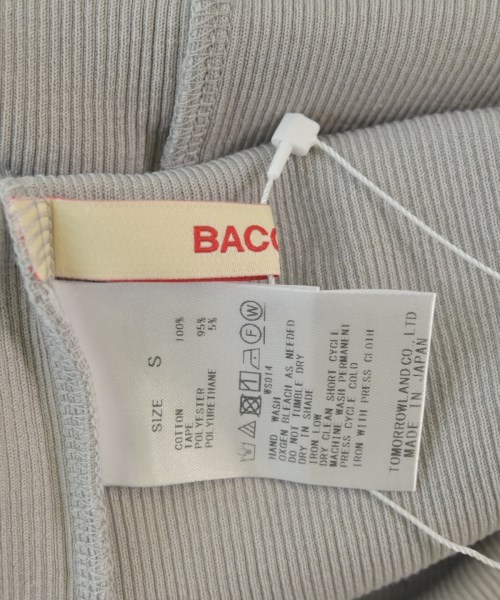 BACCA（バッカ）タンクトップ グレー サイズ:S レディース/2200689266607