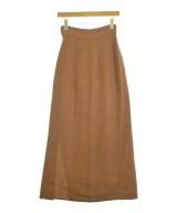 BACCA（バッカ）ロング・マキシ丈スカート 茶 サイズ:34(XS位) レディース/2200695171049