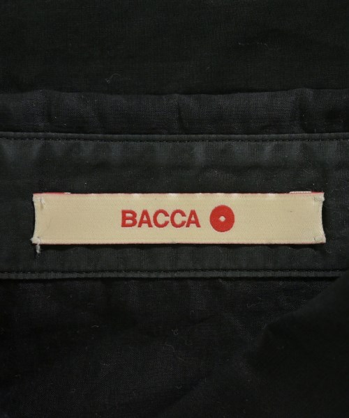 BACCA（バッカ）カジュアルシャツ 黒 サイズ:36(S位) レディース/2200701555023