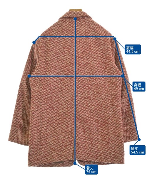 BACCA（バッカ）テーラードジャケット 赤 サイズ:34(XS位) レディース/2200656051014