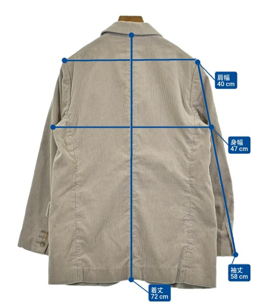 BACCA（バッカ）テーラードジャケット ベージュ サイズ:36(S位) レディース/2200649410132